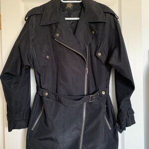 Vintage Style Short Raincoat